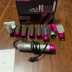 Multifunction Negative Ionic Blow Dryer & volumizer Swift Styler w Hot Air Wrap